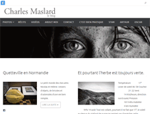 Tablet Screenshot of blog.maslard.fr